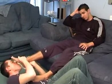 Livingroom Feet Worship