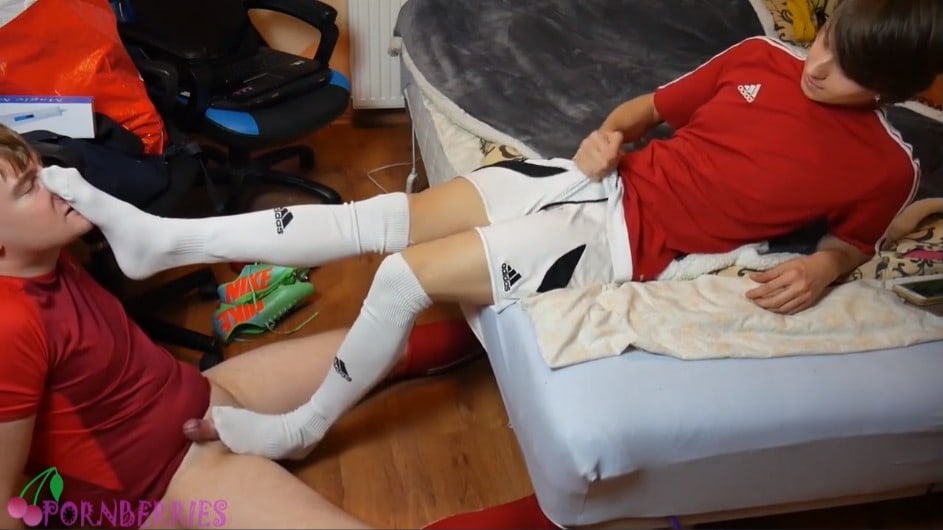 Soccer Twink Sock Worship